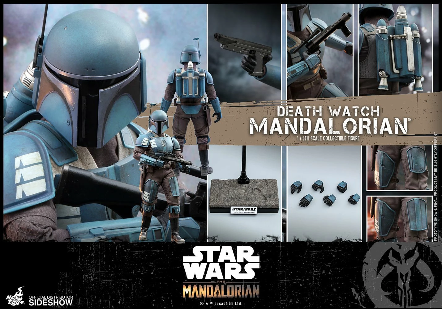 Hot Toys 1/6 Scale Television Masterpiece Series - Death Watch Mandalorian (The Mandalorian) 14 Hot Toys 1/6 Scale Television Masterpiece Series - Death Watch Mandalorian (The Mandalorian) - Image 14