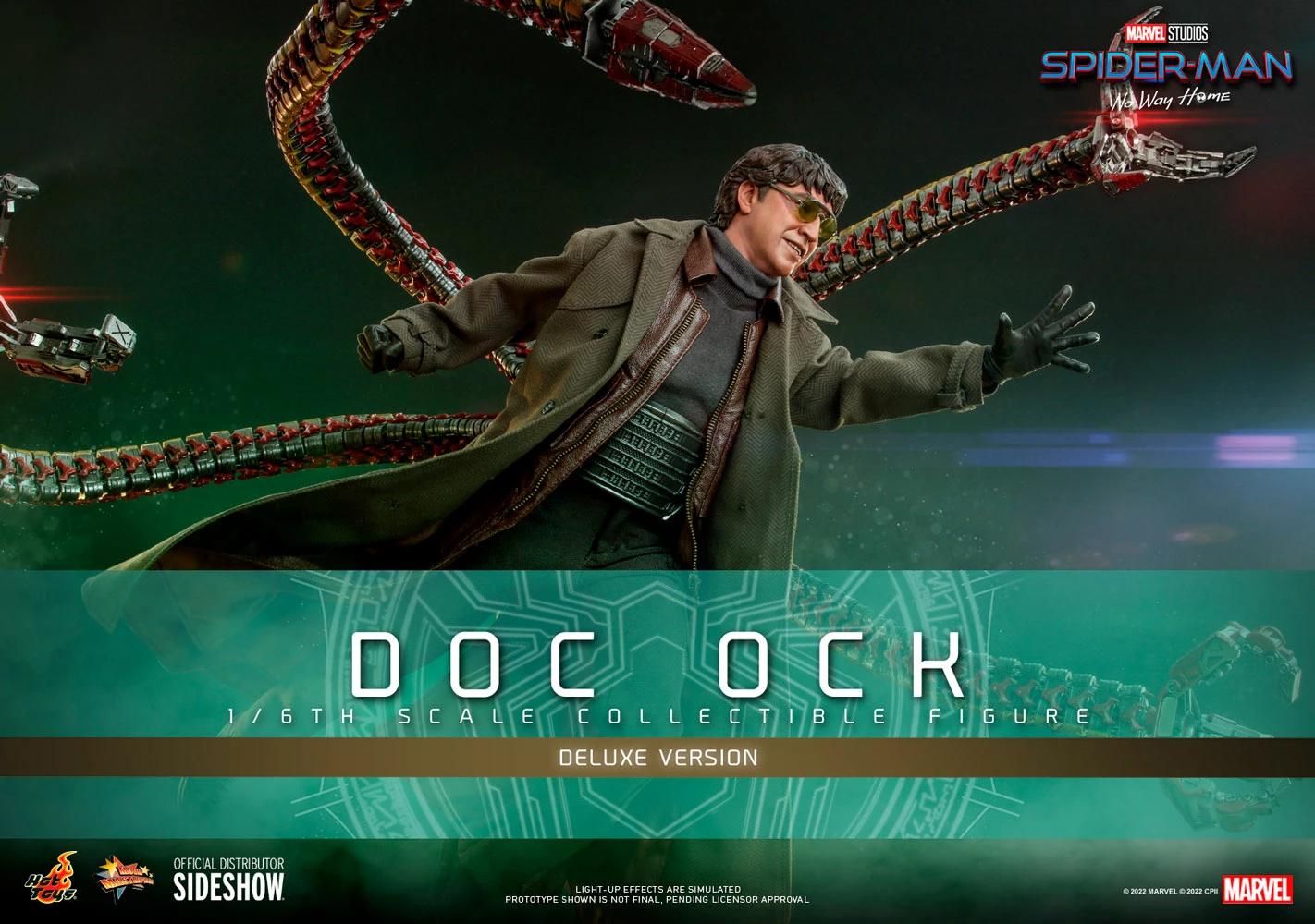 Hot Toys Movie Masterpiece 1/6 Scale Figure - Doc Ock (Spider-Man: No Way Home) (Deluxe Version) 1 Hot Toys Movie Masterpiece 1/6 Scale Figure - Doc Ock (Spider-Man: No Way Home) (Deluxe Version)