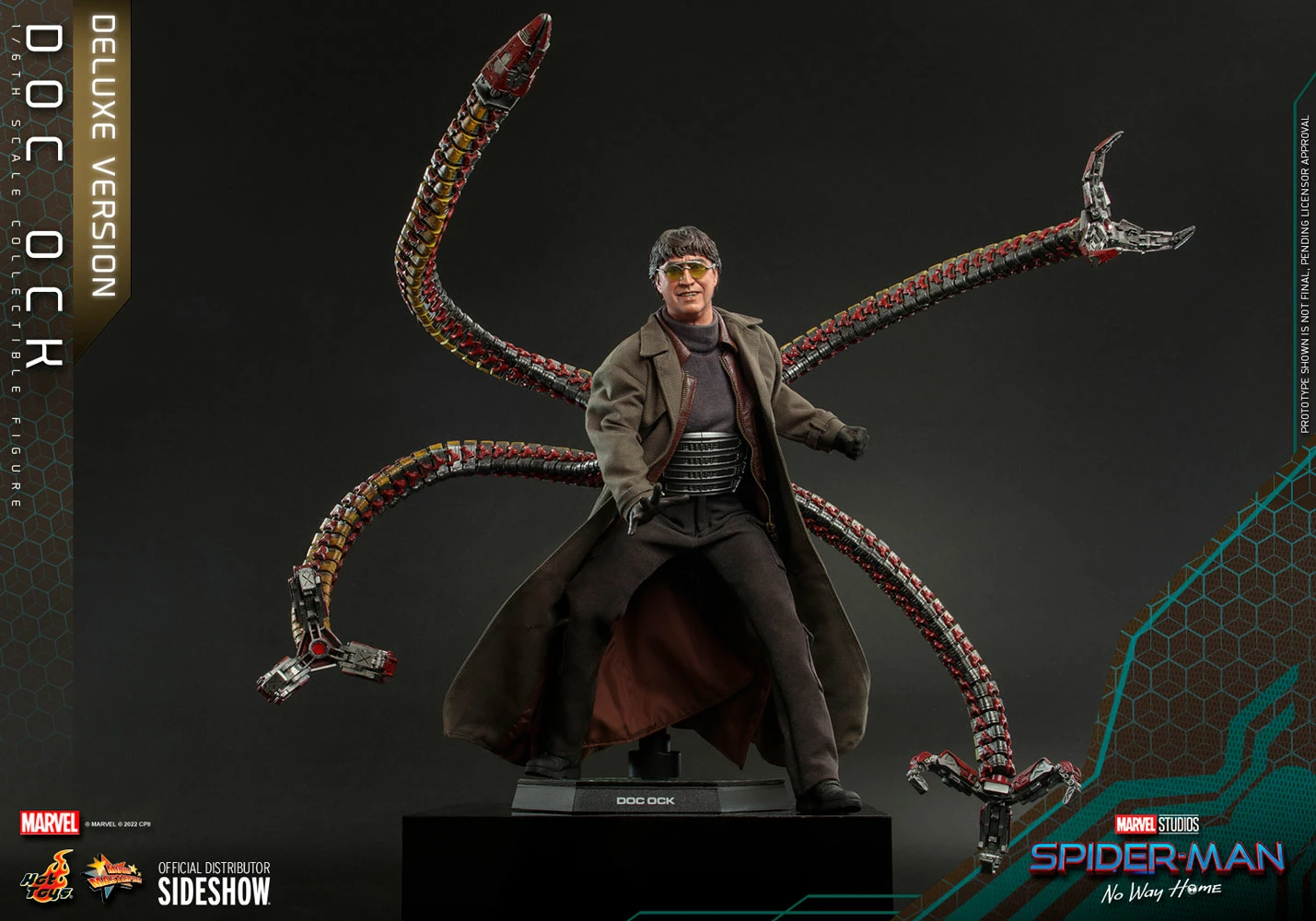 Hot Toys Movie Masterpiece 1/6 Scale Figure - Doc Ock (Spider-Man: No Way Home) (Deluxe Version) 16 Hot Toys Movie Masterpiece 1/6 Scale Figure - Doc Ock (Spider-Man: No Way Home) (Deluxe Version) - Image 16