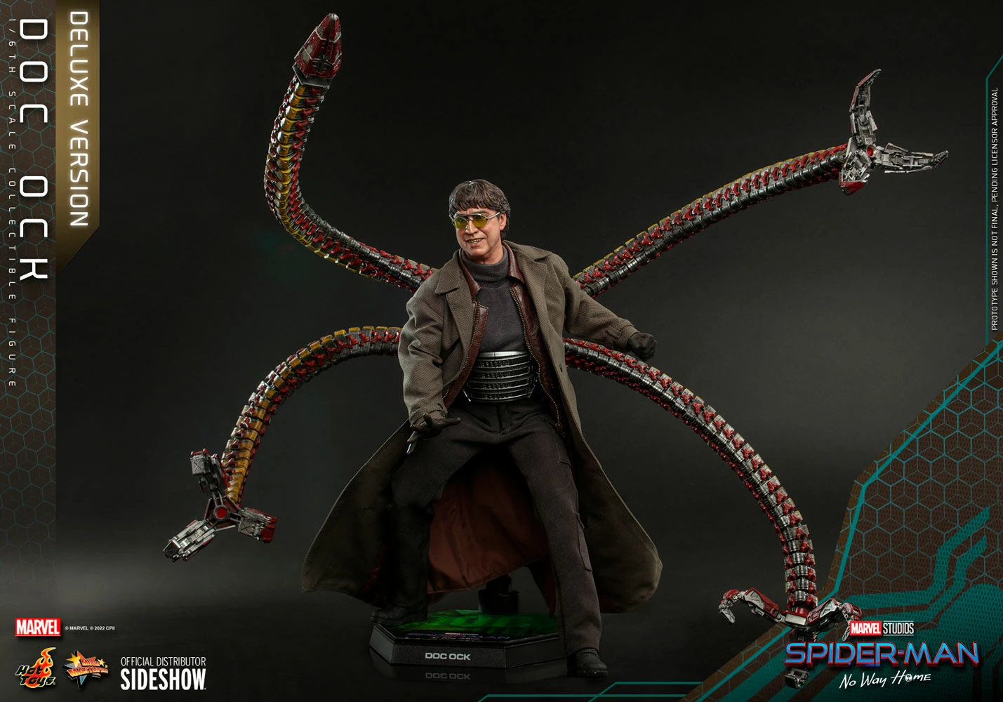 Hot Toys Movie Masterpiece 1/6 Scale Figure - Doc Ock (Spider-Man: No Way Home) (Deluxe Version) 15 Hot Toys Movie Masterpiece 1/6 Scale Figure - Doc Ock (Spider-Man: No Way Home) (Deluxe Version) - Image 15