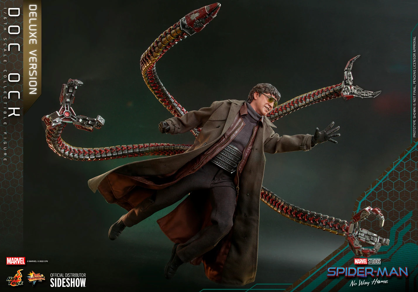 Hot Toys Movie Masterpiece 1/6 Scale Figure - Doc Ock (Spider-Man: No Way Home) (Deluxe Version) 14 Hot Toys Movie Masterpiece 1/6 Scale Figure - Doc Ock (Spider-Man: No Way Home) (Deluxe Version) - Image 14