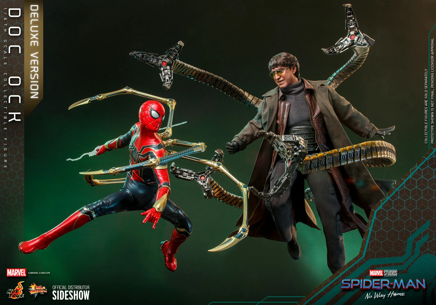 Hot Toys Movie Masterpiece 1/6 Scale Figure - Doc Ock (Spider-Man: No Way Home) (Deluxe Version) 12 Hot Toys Movie Masterpiece 1/6 Scale Figure - Doc Ock (Spider-Man: No Way Home) (Deluxe Version) - Image 12