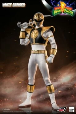 ThreeZero 1/6 Scale Figure - Mighty Morphin Power Rangers - White Ranger -Toy Dojo e1807b4e 69d0 4c20 b8c3 08e324916134