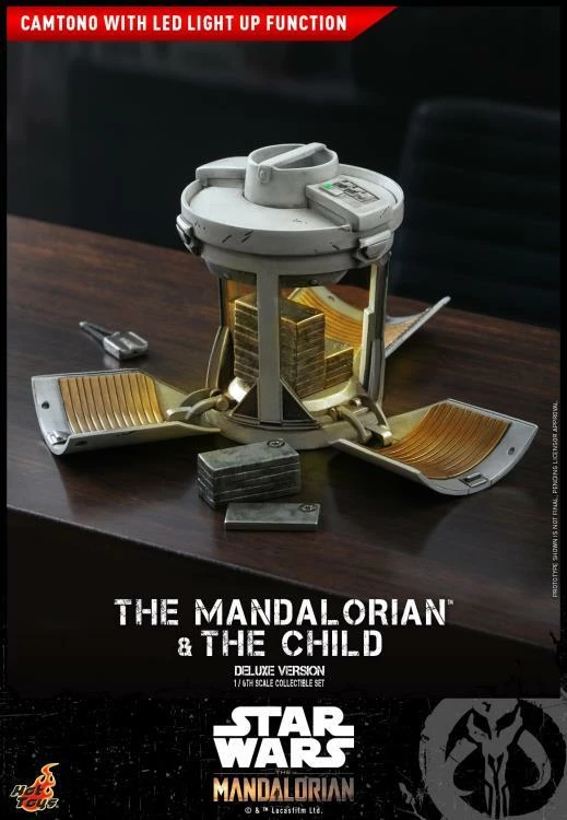 Hot Toys - The Mandalorian & The Child (Deluxe Ver.) 1/6 Scale Collectible Figure 8 Hot Toys - The Mandalorian & The Child (Deluxe Ver.) 1/6 Scale Collectible Figure - Image 8