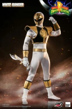 ThreeZero 1/6 Scale Figure - Mighty Morphin Power Rangers - White Ranger -Toy Dojo e8cae969 1ed8 4842 80cf 162baa7b268f