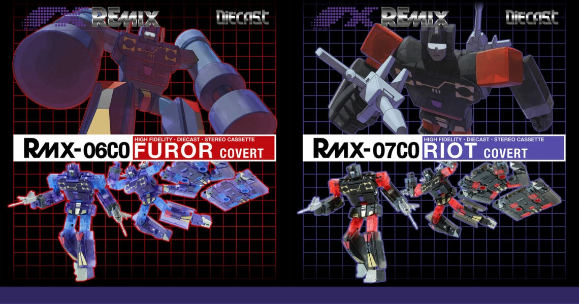 TFCON Exclusive - Ocular Max Remix Series - RMX-06CO Furor / RMX-07CO Riot Covert (2-pack) 1 TFCON Exclusive - Ocular Max Remix Series - RMX-06CO Furor / RMX-07CO Riot Covert (2-pack)