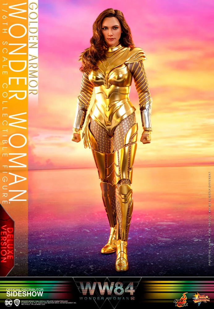 Hot Toys Movie Masterpiece 1/6 Scale Figure - Golden Armor Wonder Woman (Deluxe Version) 2 Hot Toys Movie Masterpiece 1/6 Scale Figure - Golden Armor Wonder Woman (Deluxe Version) - Image 2