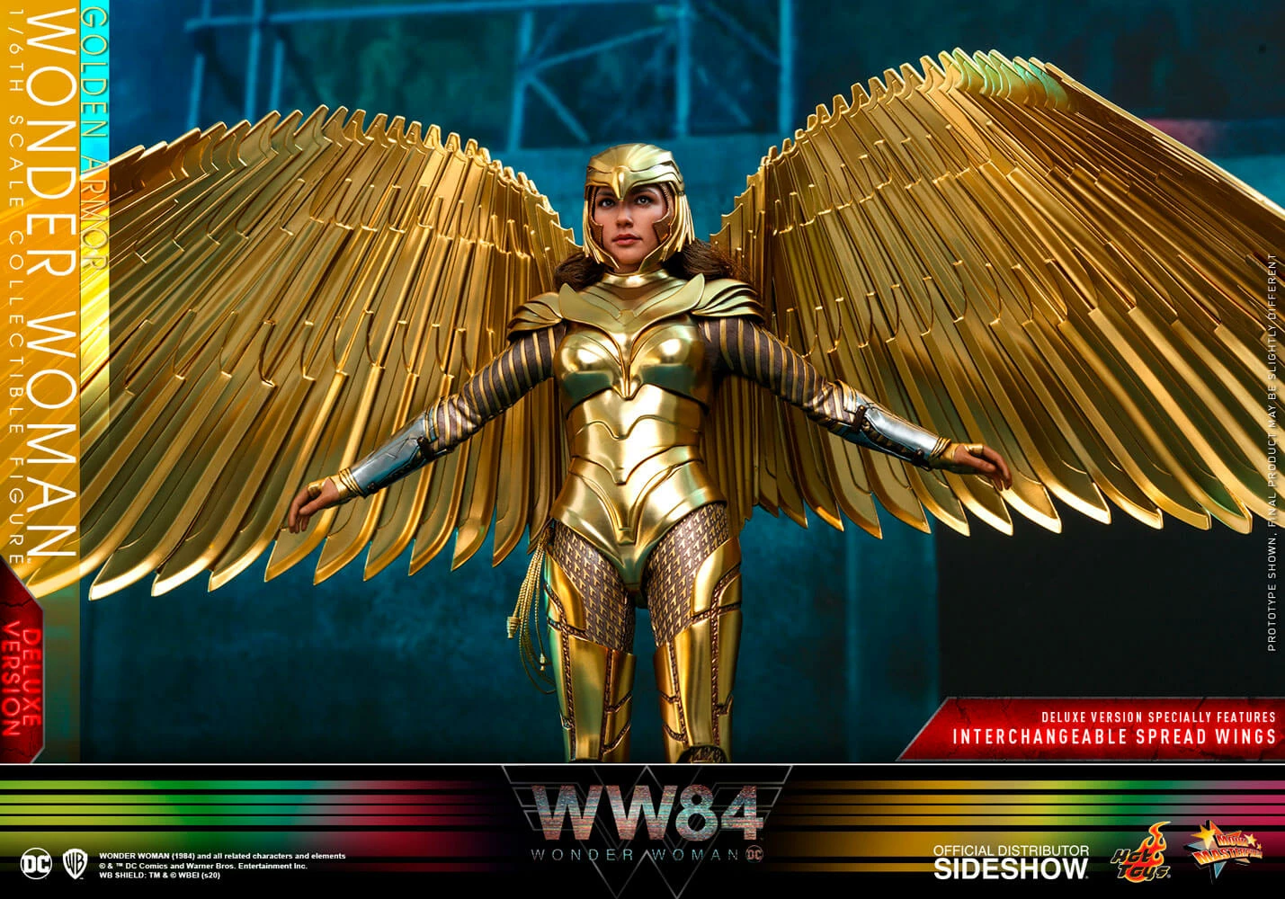 Hot Toys Movie Masterpiece 1/6 Scale Figure - Golden Armor Wonder Woman (Deluxe Version) 16 Hot Toys Movie Masterpiece 1/6 Scale Figure - Golden Armor Wonder Woman (Deluxe Version) - Image 16