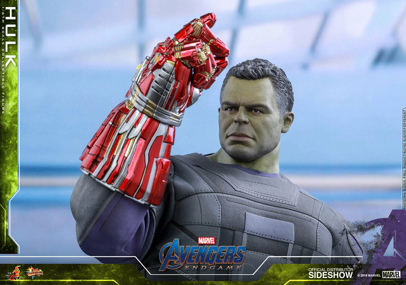 Hot Toys Movie Masterpiece 1/6 Scale Figure - Hulk (Avengers: Endgame) 7 Hot Toys Movie Masterpiece 1/6 Scale Figure - Hulk (Avengers: Endgame) - Image 7