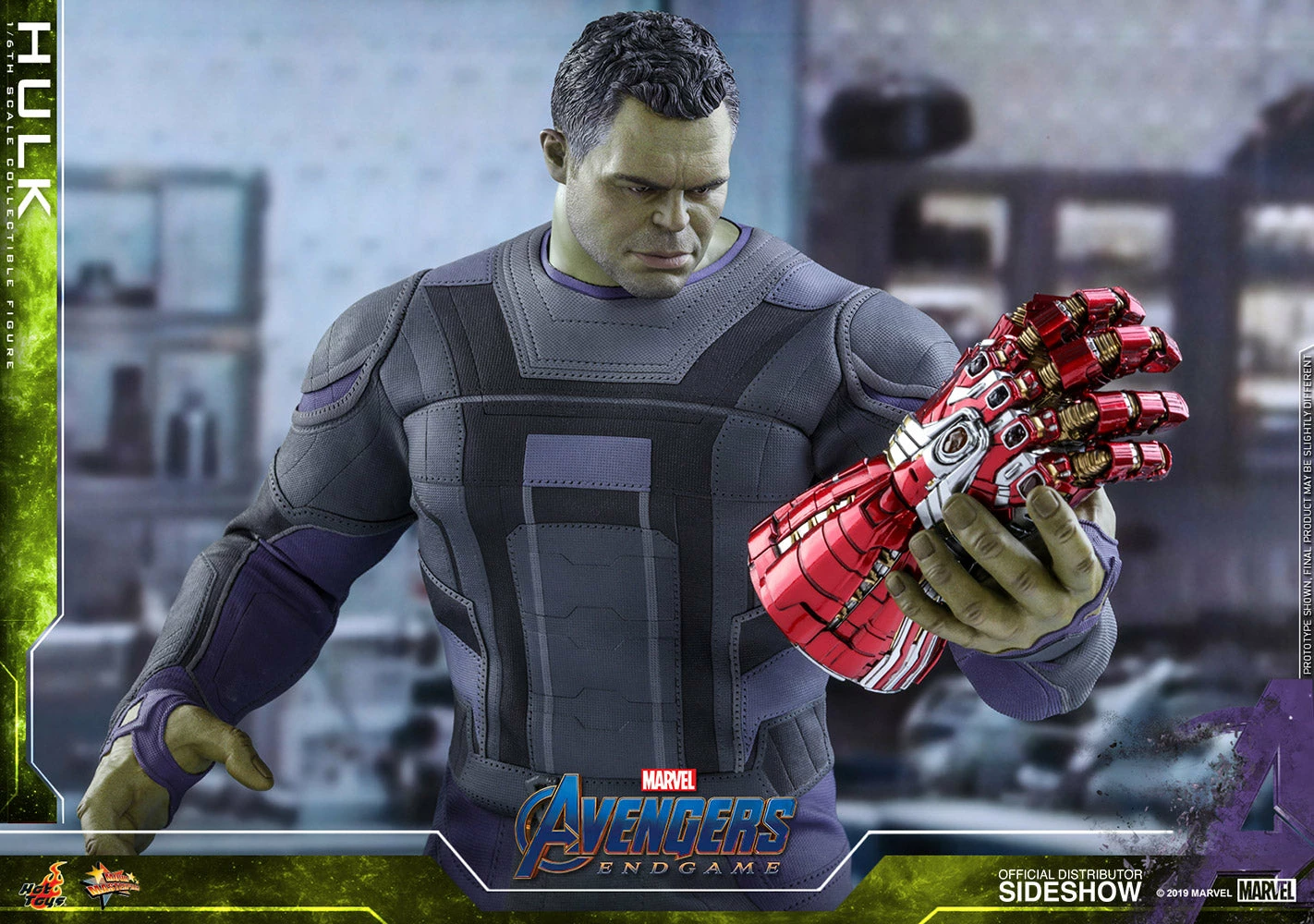 Hot Toys Movie Masterpiece 1/6 Scale Figure - Hulk (Avengers: Endgame) 8 Hot Toys Movie Masterpiece 1/6 Scale Figure - Hulk (Avengers: Endgame) - Image 8