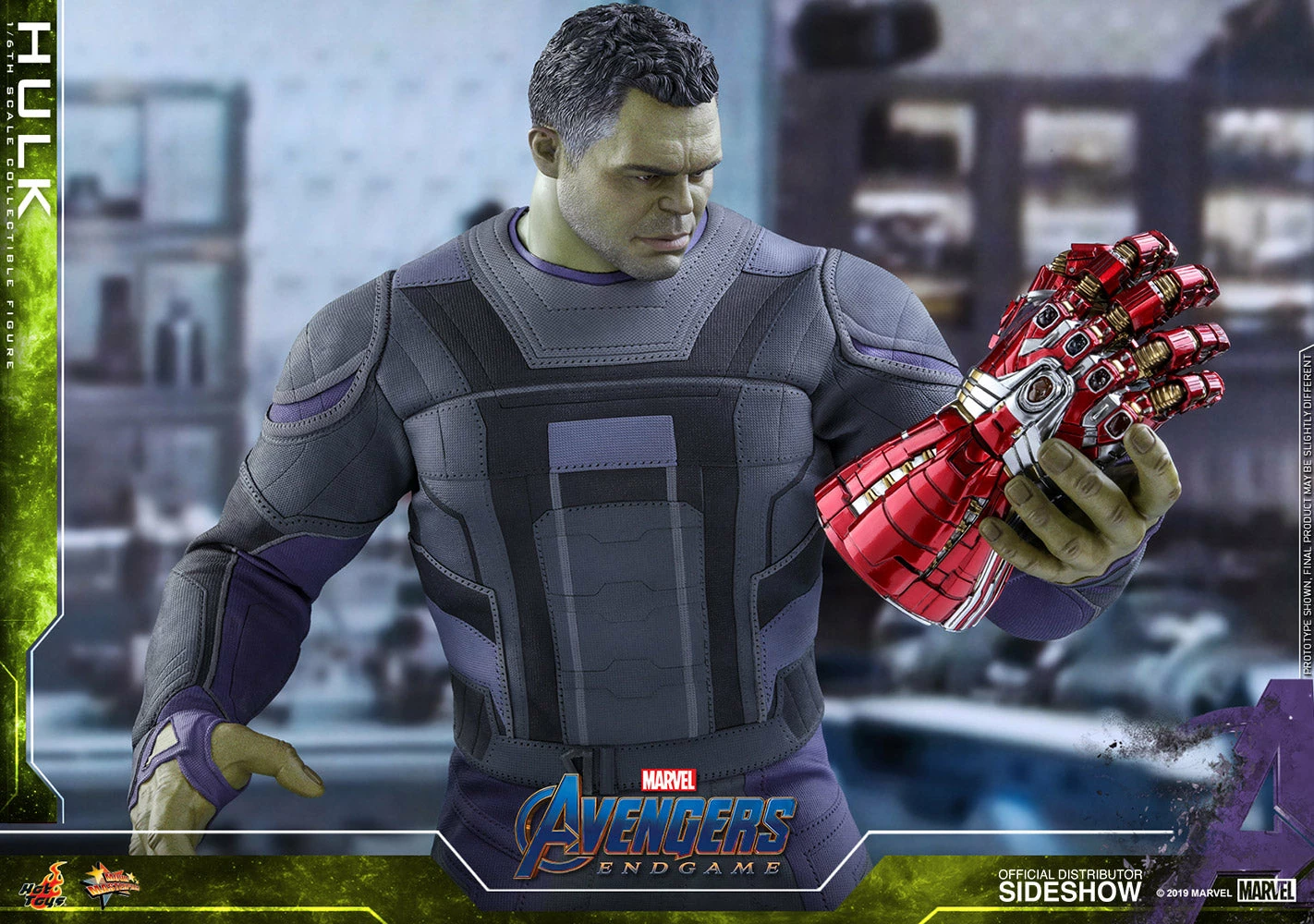 Hot Toys Movie Masterpiece 1/6 Scale Figure - Hulk (Avengers: Endgame) 9 Hot Toys Movie Masterpiece 1/6 Scale Figure - Hulk (Avengers: Endgame) - Image 9