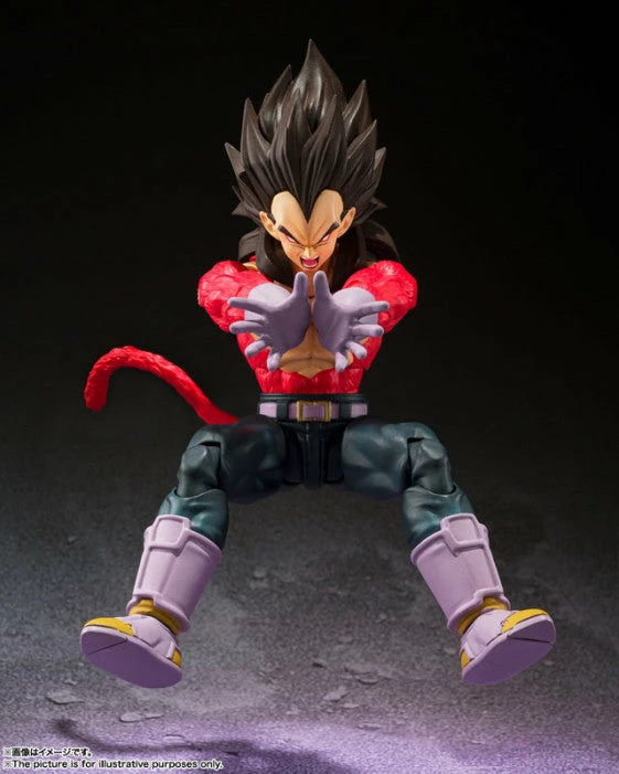 Bandai S.H. Figuarts DragonBall GT - Super Saiyan 4 Vegeta 5 Bandai S.H. Figuarts DragonBall GT - Super Saiyan 4 Vegeta - Image 5