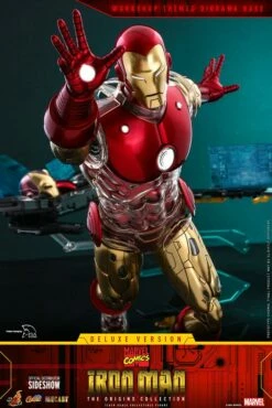 Hot Toys Comics Masterpiece Series Diecast - Iron Man (Deluxe) -Toy Dojo iron man deluxe marvel gallery 606f2c920c94e 87799
