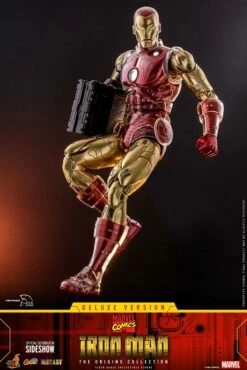 Hot Toys Comics Masterpiece Series Diecast - Iron Man (Deluxe) -Toy Dojo iron man deluxe marvel gallery 606f2c92c461a 72432