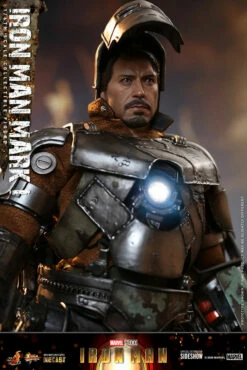 Hot Toys Movie Masterpiece Series - Iron Man Mark I -Toy Dojo iron man mark i marvel gallery 60ef155a6870c