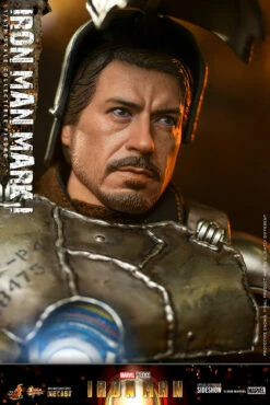 Hot Toys Movie Masterpiece Series - Iron Man Mark I -Toy Dojo iron man mark i marvel gallery 60ef155b1dc27