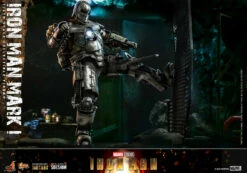 Hot Toys Movie Masterpiece Series - Iron Man Mark I -Toy Dojo iron man mark i marvel gallery 60ef155b6fd0b