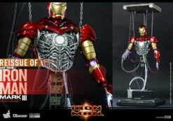 Hot Toys Sixth Scale Figure - Iron Man Mark III (Construction Version) -Toy Dojo iron man mark iii construction version marvel gallery 61267bc360b31