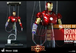 Hot Toys Sixth Scale Figure - Iron Man Mark III (Construction Version) -Toy Dojo iron man mark iii construction version marvel gallery 61267bc393cea
