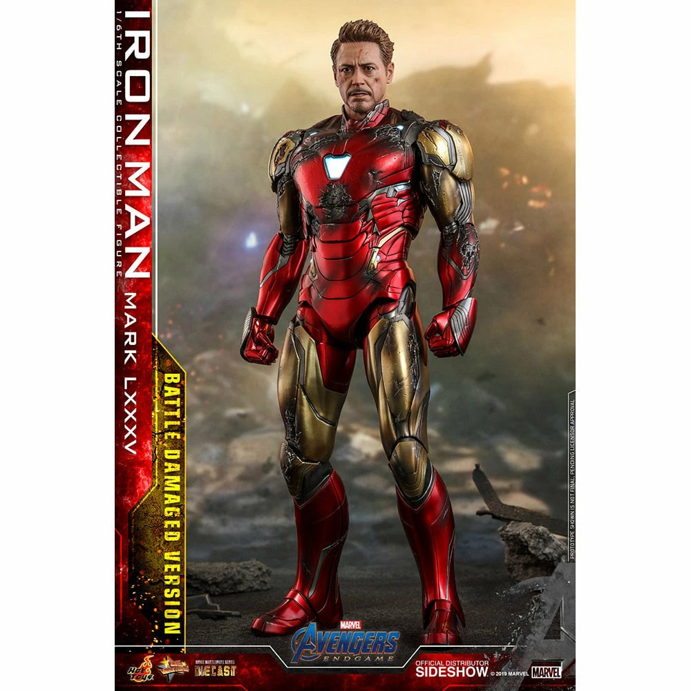 Hot Toys Movie Masterpiece 1/6 Scale Figure - Avengers: Endgame - Iron Man Mark LXXXV (Battle Damaged Version) 1 Hot Toys Movie Masterpiece 1/6 Scale Figure - Avengers: Endgame - Iron Man Mark LXXXV (Battle Damaged Version)