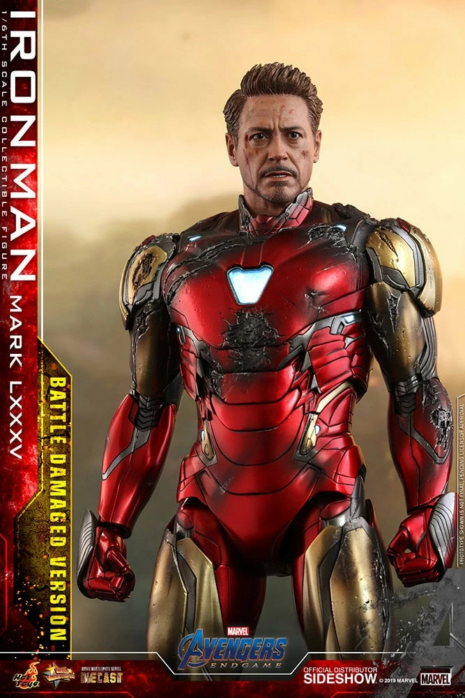 Hot Toys Movie Masterpiece 1/6 Scale Figure - Avengers: Endgame - Iron Man Mark LXXXV (Battle Damaged Version) 2 Hot Toys Movie Masterpiece 1/6 Scale Figure - Avengers: Endgame - Iron Man Mark LXXXV (Battle Damaged Version) - Image 2