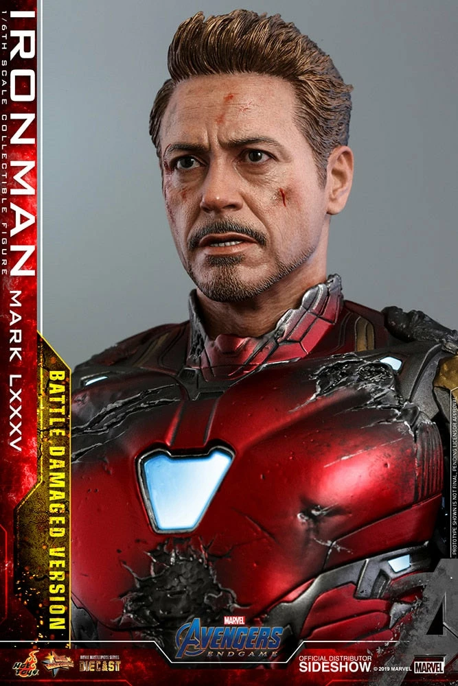 Hot Toys Movie Masterpiece 1/6 Scale Figure - Avengers: Endgame - Iron Man Mark LXXXV (Battle Damaged Version) 6 Hot Toys Movie Masterpiece 1/6 Scale Figure - Avengers: Endgame - Iron Man Mark LXXXV (Battle Damaged Version) - Image 6
