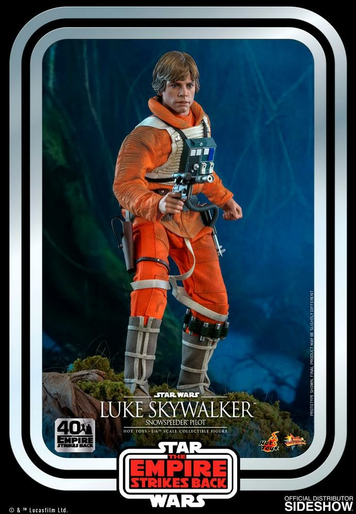 Hot Toys Movie Masterpiece - Star Wars: The Empire Strikes Back 40th Anniversary Collection - Luke Skywalker (Snowspeeder Pilot) 12 Hot Toys Movie Masterpiece - Star Wars: The Empire Strikes Back 40th Anniversary Collection - Luke Skywalker (Snowspeeder Pilot) - Image 12