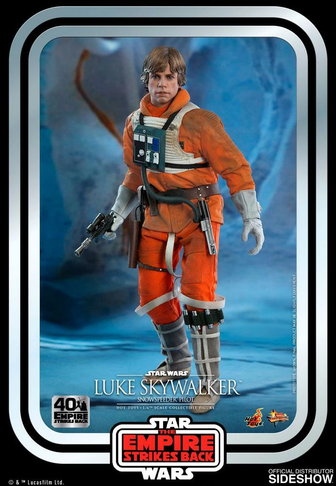 Hot Toys Movie Masterpiece - Star Wars: The Empire Strikes Back 40th Anniversary Collection - Luke Skywalker (Snowspeeder Pilot) 2 Hot Toys Movie Masterpiece - Star Wars: The Empire Strikes Back 40th Anniversary Collection - Luke Skywalker (Snowspeeder Pilot) - Image 2
