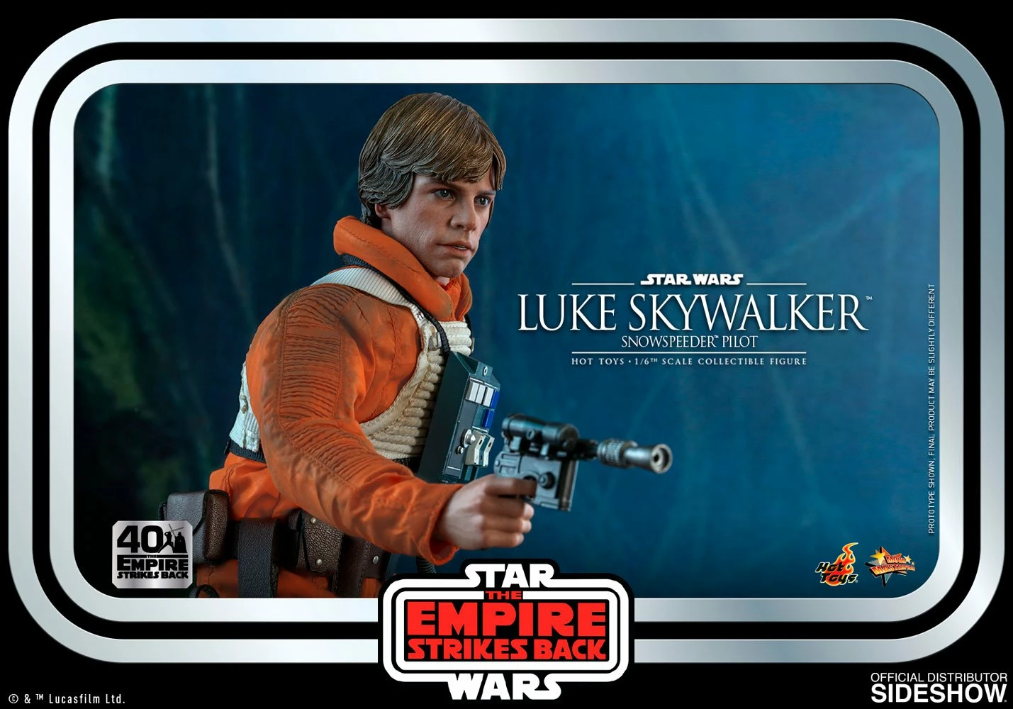 Hot Toys Movie Masterpiece - Star Wars: The Empire Strikes Back 40th Anniversary Collection - Luke Skywalker (Snowspeeder Pilot) 18 Hot Toys Movie Masterpiece - Star Wars: The Empire Strikes Back 40th Anniversary Collection - Luke Skywalker (Snowspeeder Pilot) - Image 18