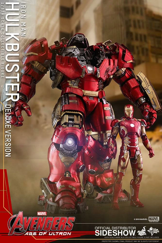 Hot Toys Movie Masterpiece 1/6 Scale Figure - Avengers: Age Of Ultron - Hulkbuster - (Deluxe Version) 6 Hot Toys Movie Masterpiece 1/6 Scale Figure - Avengers: Age Of Ultron - Hulkbuster - (Deluxe Version) - Image 6