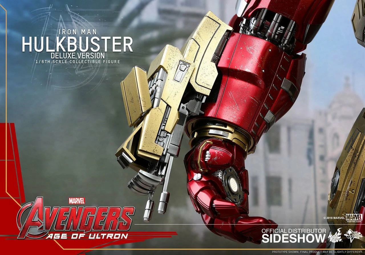 Hot Toys Movie Masterpiece 1/6 Scale Figure - Avengers: Age Of Ultron - Hulkbuster - (Deluxe Version) 12 Hot Toys Movie Masterpiece 1/6 Scale Figure - Avengers: Age Of Ultron - Hulkbuster - (Deluxe Version) - Image 12