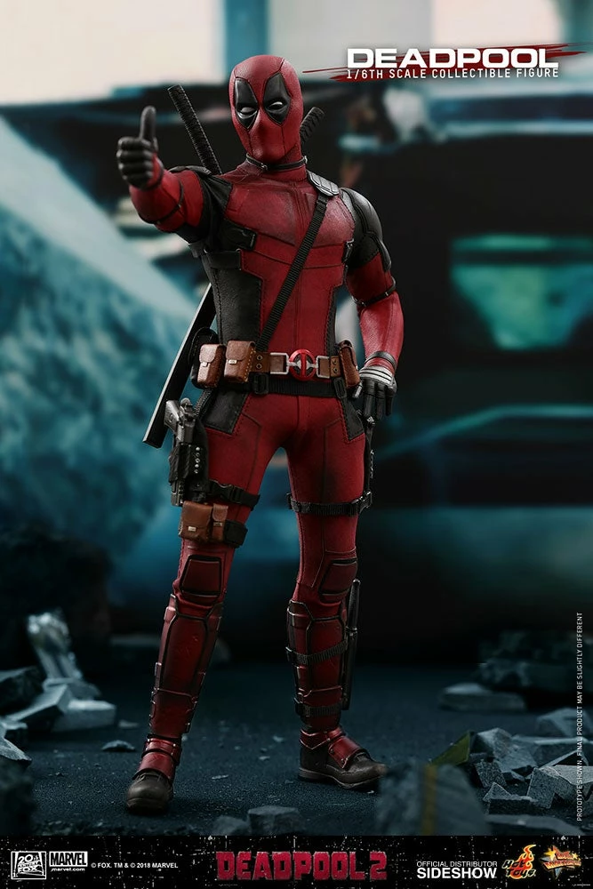 Hot Toys Movie Masterpiece 1/6 Scale Figure - Deadpool 2 2 Hot Toys Movie Masterpiece 1/6 Scale Figure - Deadpool 2 - Image 2