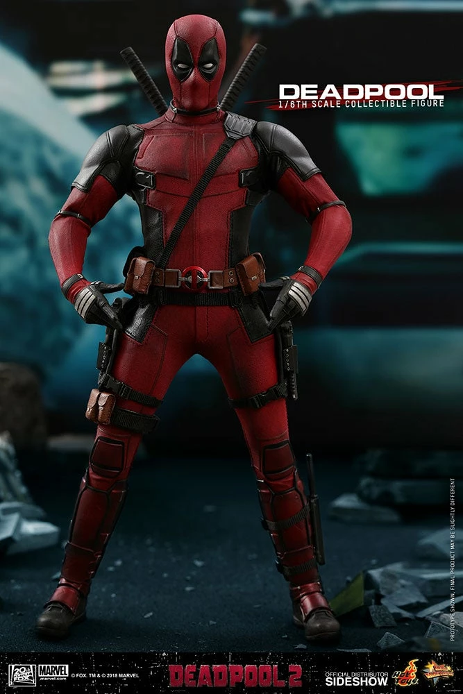 Hot Toys Movie Masterpiece 1/6 Scale Figure - Deadpool 2 3 Hot Toys Movie Masterpiece 1/6 Scale Figure - Deadpool 2 - Image 3