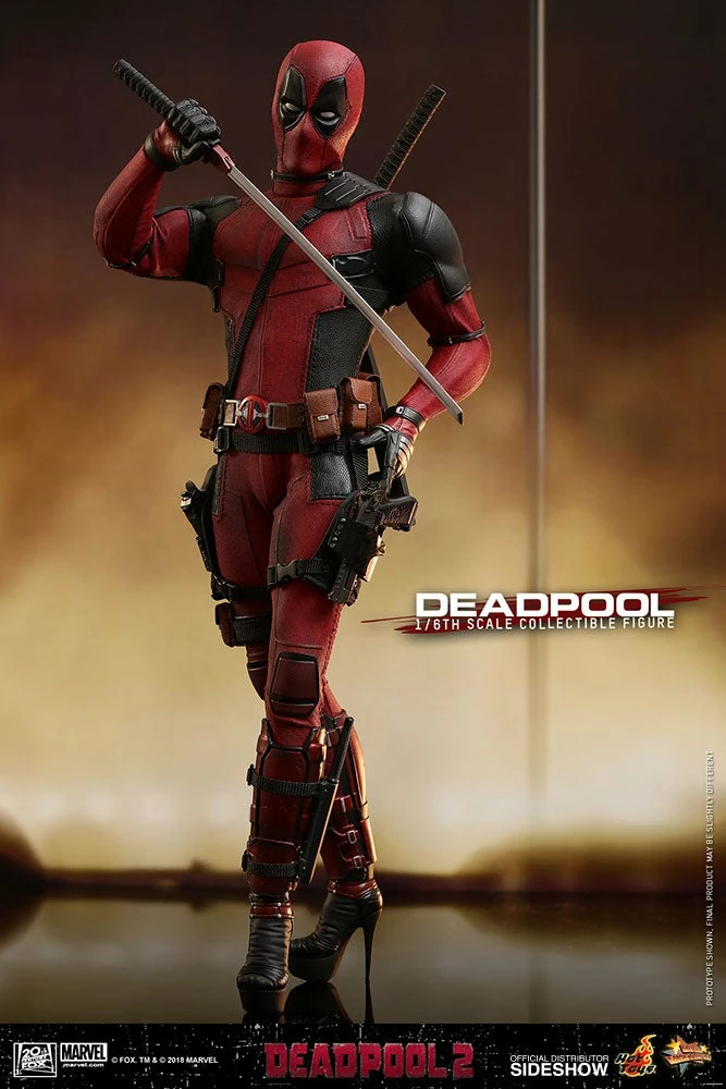 Hot Toys Movie Masterpiece 1/6 Scale Figure - Deadpool 2 7 Hot Toys Movie Masterpiece 1/6 Scale Figure - Deadpool 2 - Image 7