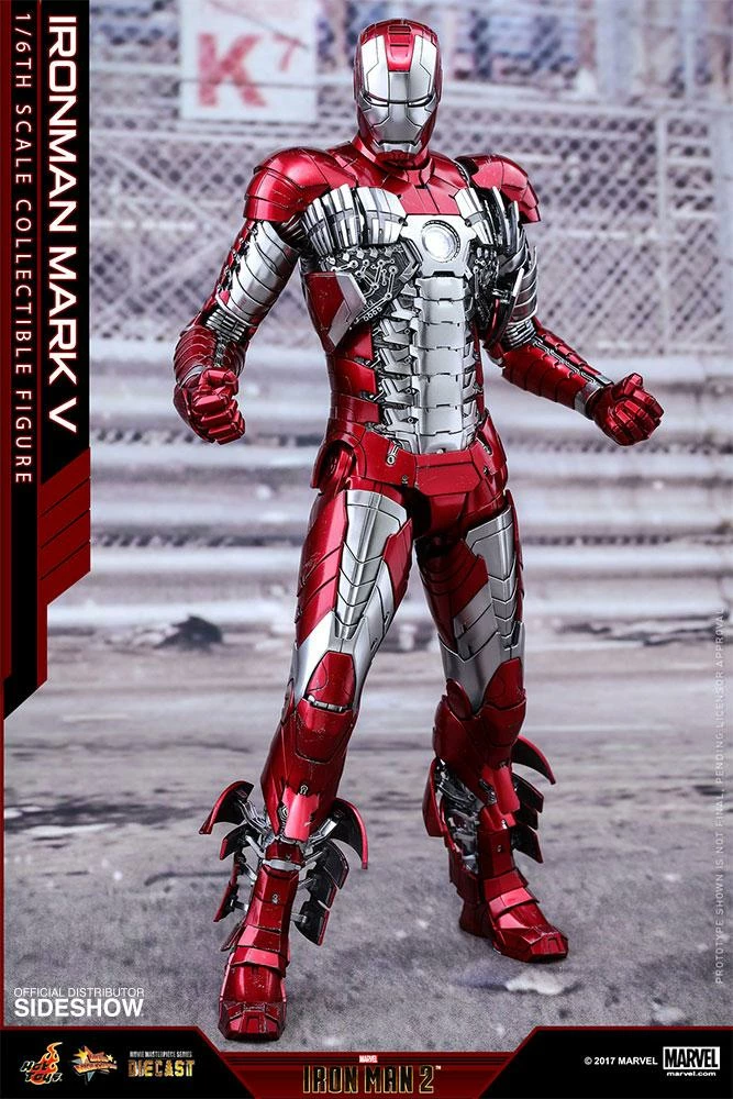 Hot Toys Movie Masterpiece Series - Iron Man Mark V - Reissue 4 Hot Toys Movie Masterpiece Series - Iron Man Mark V - Reissue - Image 4