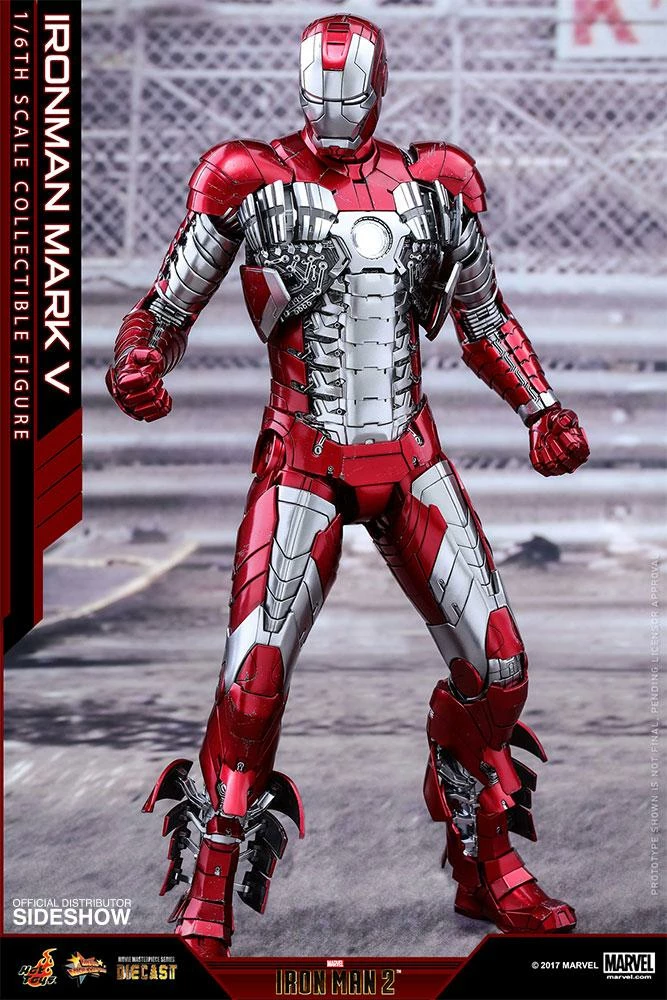 Hot Toys Movie Masterpiece Series - Iron Man Mark V - Reissue 7 Hot Toys Movie Masterpiece Series - Iron Man Mark V - Reissue - Image 7