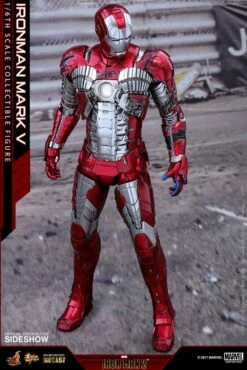 Hot Toys Movie Masterpiece Series - Iron Man Mark V - Reissue 21 Hot Toys Movie Masterpiece Series - Iron Man Mark V - Reissue -Toy Dojo marvel iron man mark v iron man 2 hot toys 902942 05 25609