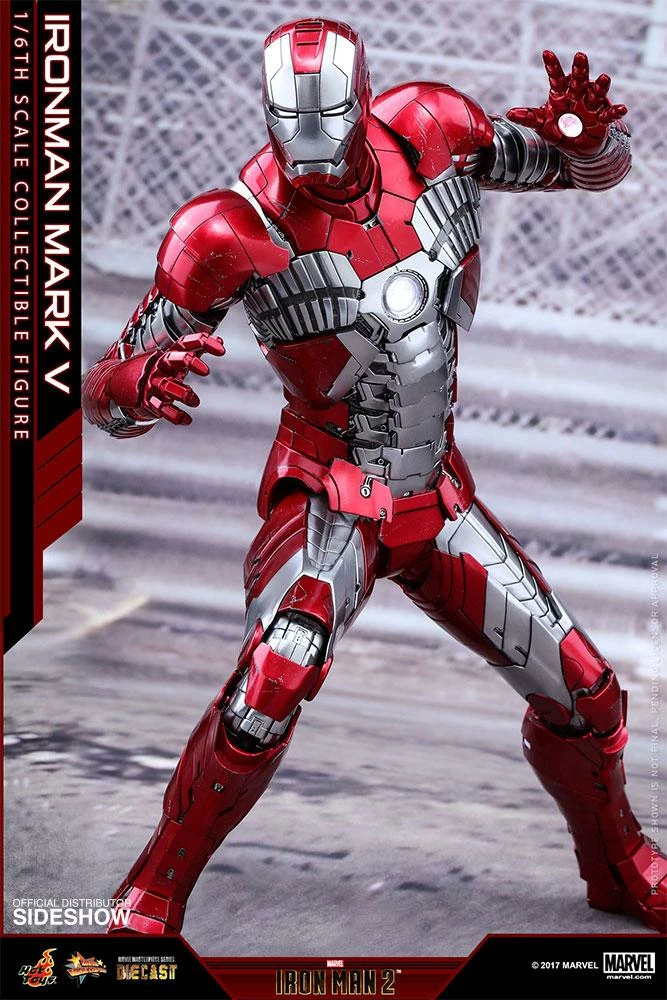 Hot Toys Movie Masterpiece Series - Iron Man Mark V - Reissue 11 Hot Toys Movie Masterpiece Series - Iron Man Mark V - Reissue - Image 11