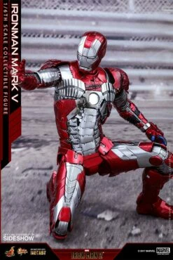 Hot Toys Movie Masterpiece Series - Iron Man Mark V - Reissue 25 Hot Toys Movie Masterpiece Series - Iron Man Mark V - Reissue -Toy Dojo marvel iron man mark v iron man 2 hot toys 902942 08 54766