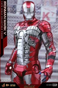 Hot Toys Movie Masterpiece Series - Iron Man Mark V - Reissue 23 Hot Toys Movie Masterpiece Series - Iron Man Mark V - Reissue -Toy Dojo marvel iron man mark v iron man 2 hot toys 902942 10 03025