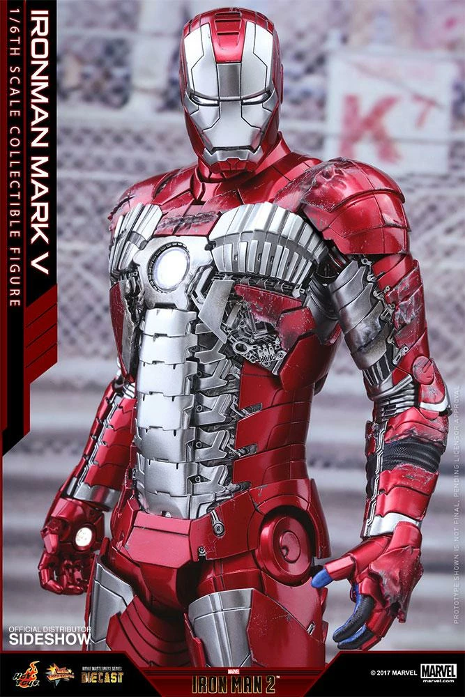 Hot Toys Movie Masterpiece Series - Iron Man Mark V - Reissue 8 Hot Toys Movie Masterpiece Series - Iron Man Mark V - Reissue - Image 8