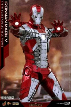 Hot Toys Movie Masterpiece Series - Iron Man Mark V - Reissue 24 Hot Toys Movie Masterpiece Series - Iron Man Mark V - Reissue -Toy Dojo marvel iron man mark v iron man 2 hot toys 902942 12 26730