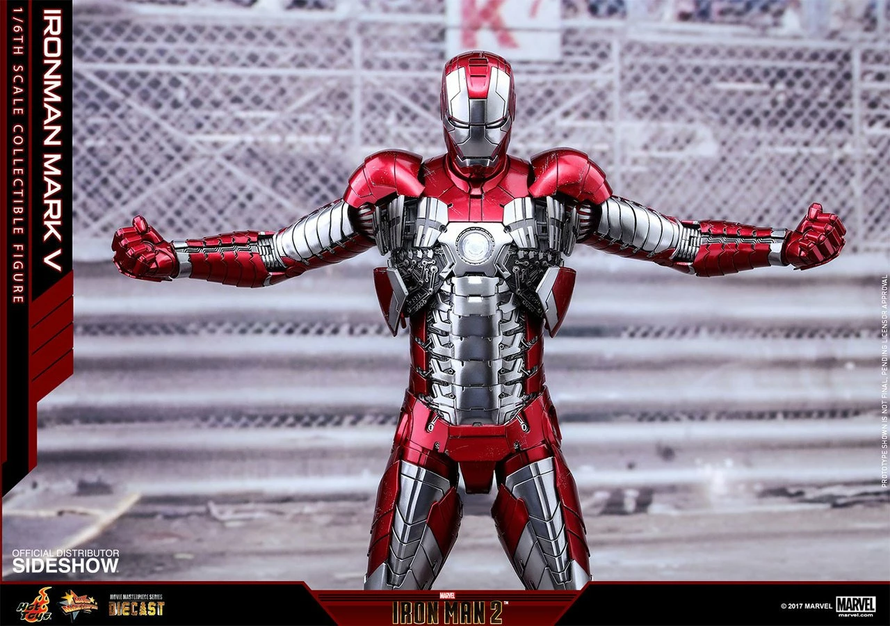 Hot Toys Movie Masterpiece Series - Iron Man Mark V - Reissue 15 Hot Toys Movie Masterpiece Series - Iron Man Mark V - Reissue - Image 15