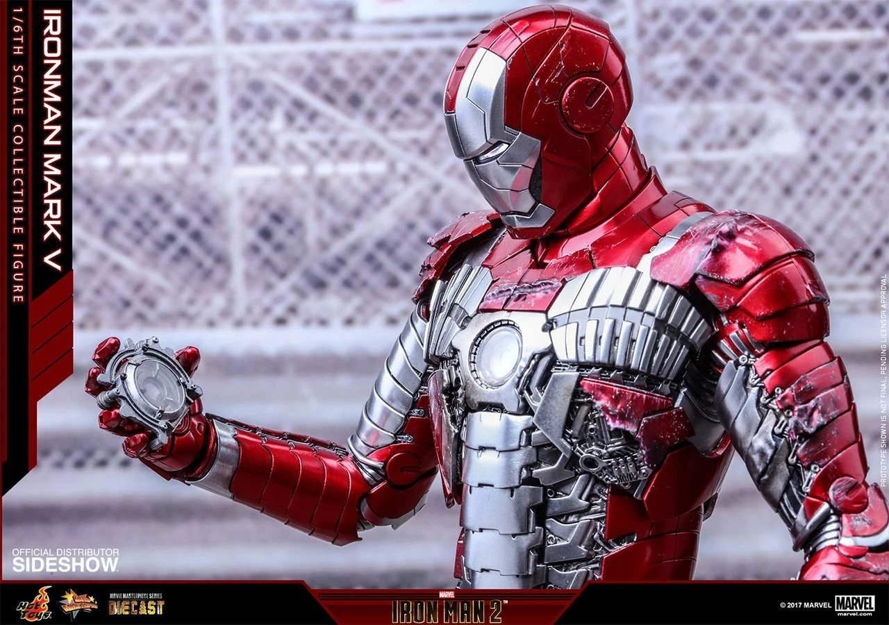 Hot Toys Movie Masterpiece Series - Iron Man Mark V - Reissue 13 Hot Toys Movie Masterpiece Series - Iron Man Mark V - Reissue - Image 13