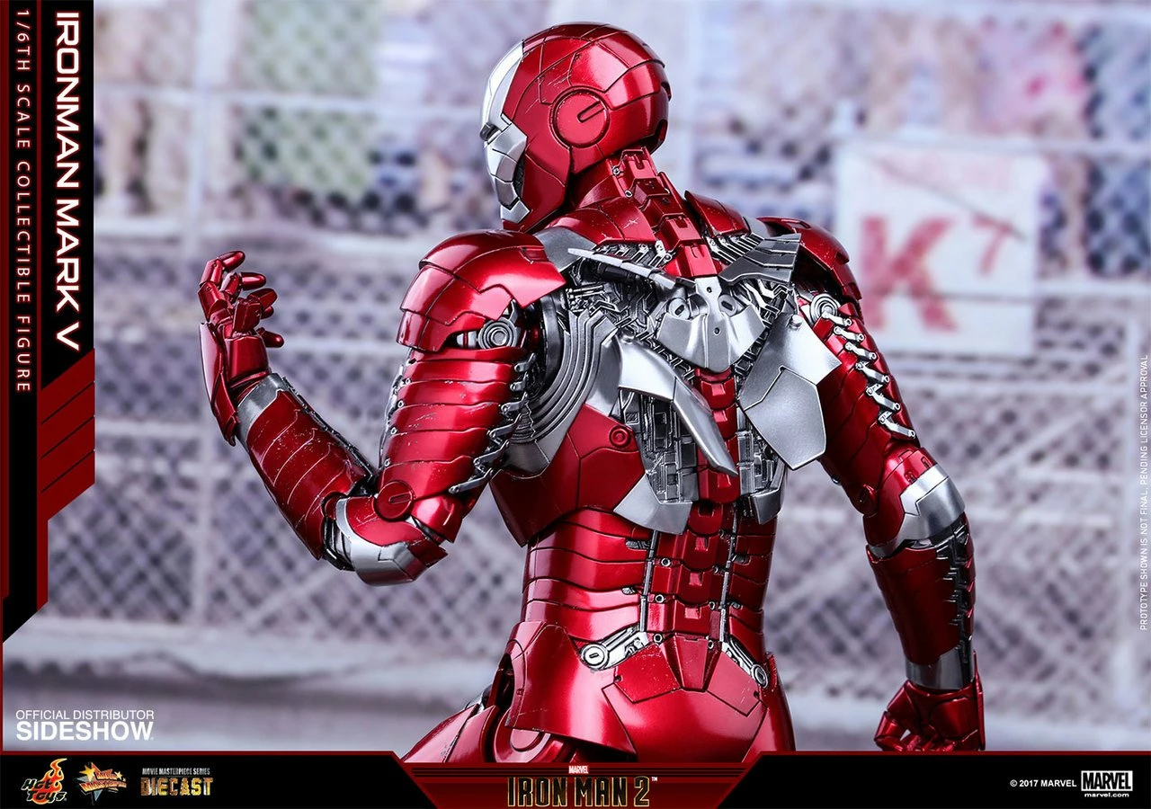 Hot Toys Movie Masterpiece Series - Iron Man Mark V - Reissue 14 Hot Toys Movie Masterpiece Series - Iron Man Mark V - Reissue - Image 14