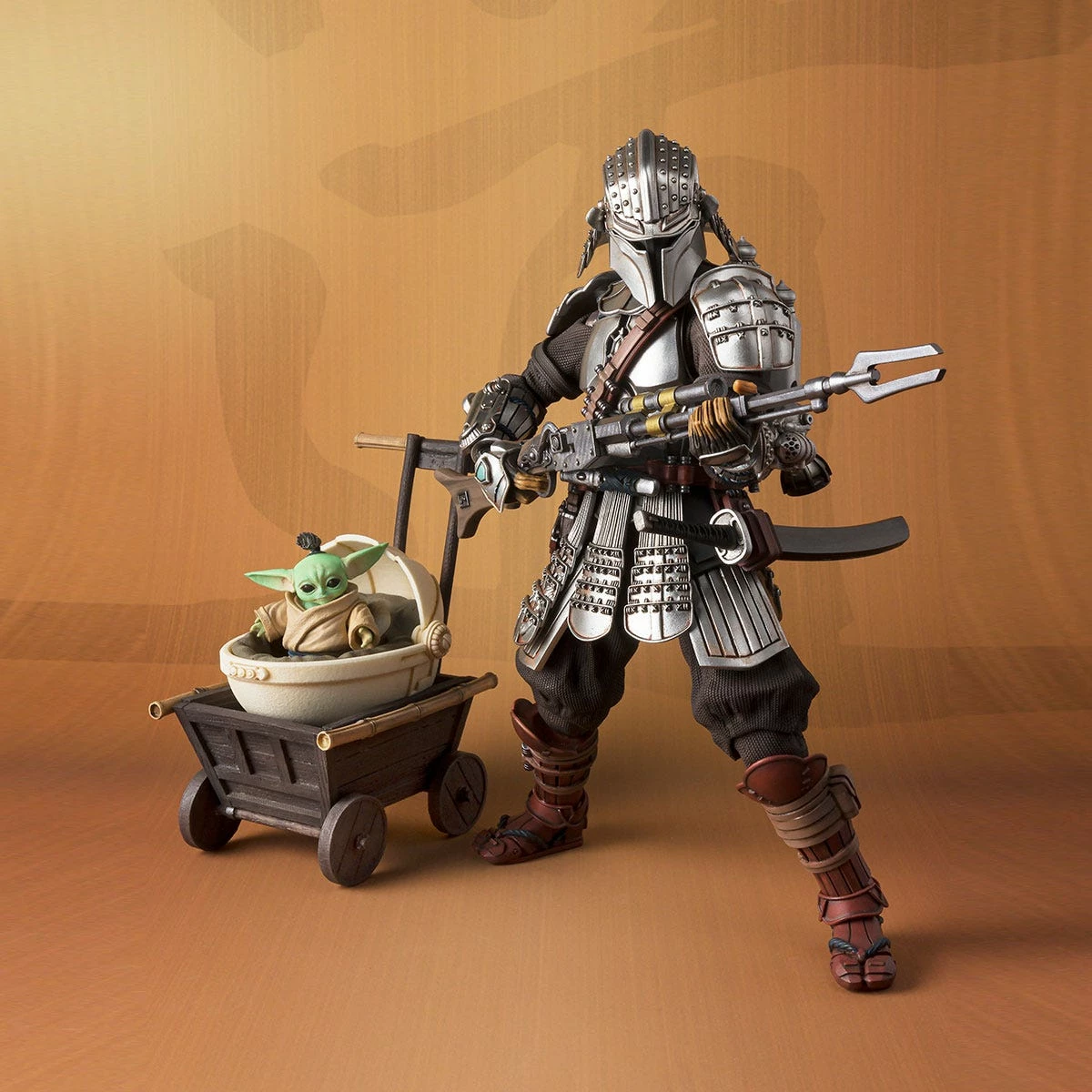 Bandai Tamashii Nations Meisho Movie Realization Ronin Mandalorian & Grogu (Beskar Armor) 1 Bandai Tamashii Nations Meisho Movie Realization Ronin Mandalorian & Grogu (Beskar Armor)