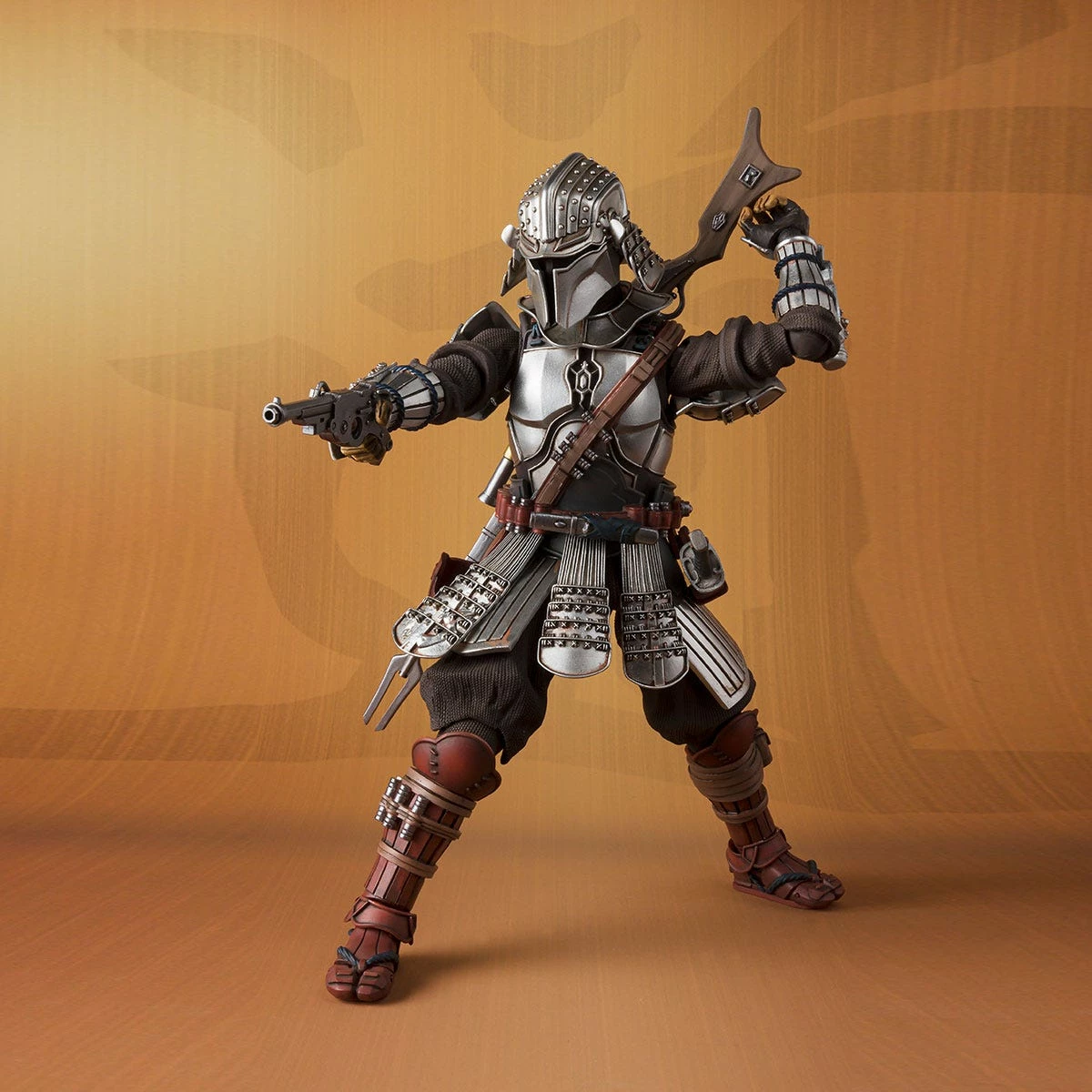 Bandai Tamashii Nations Meisho Movie Realization Ronin Mandalorian & Grogu (Beskar Armor) 4 Bandai Tamashii Nations Meisho Movie Realization Ronin Mandalorian & Grogu (Beskar Armor) - Image 4