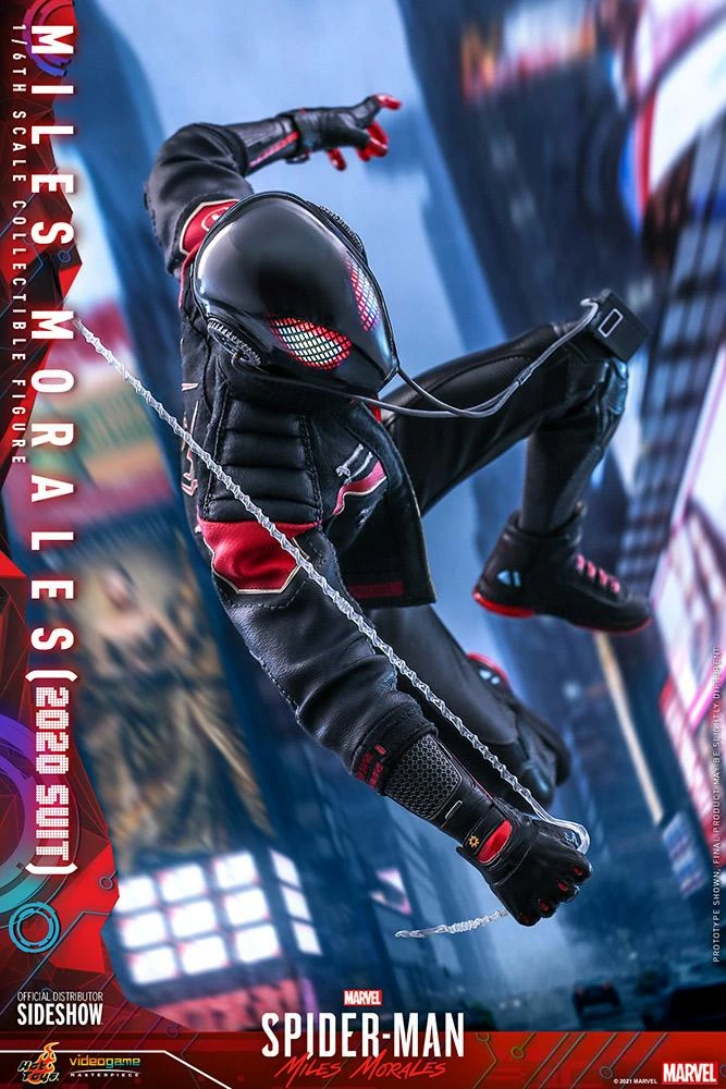 Hot Toys Video Game Masterpiece 1/6 Scale Figure - Miles Morales 2020 Suit (Marvel’s Spider-Man: Miles Morales) 3 Hot Toys Video Game Masterpiece 1/6 Scale Figure - Miles Morales 2020 Suit (Marvel’s Spider-Man: Miles Morales) - Image 3