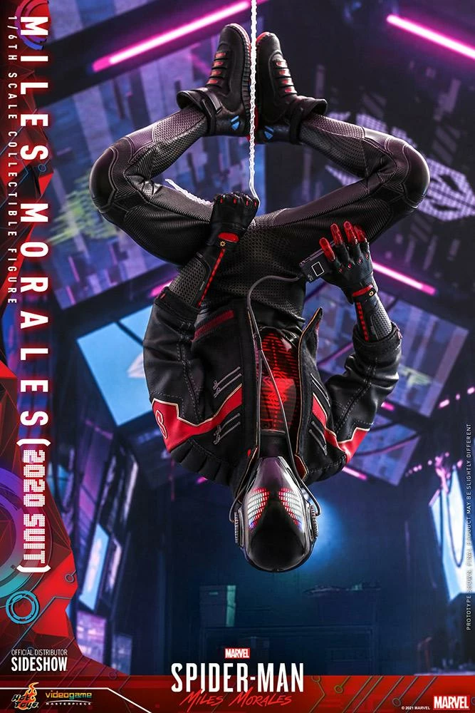 Hot Toys Video Game Masterpiece 1/6 Scale Figure - Miles Morales 2020 Suit (Marvel’s Spider-Man: Miles Morales) 4 Hot Toys Video Game Masterpiece 1/6 Scale Figure - Miles Morales 2020 Suit (Marvel’s Spider-Man: Miles Morales) - Image 4