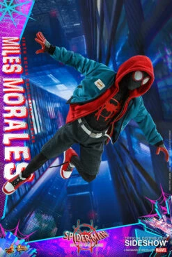 Hot Toys Movie Masterpiece 1/6 Scale Figure - Spider-Man: Into The Spider-Verse - Miles Morales -Toy Dojo miles morales marvel gallery 5e5d76a3885d3 31463